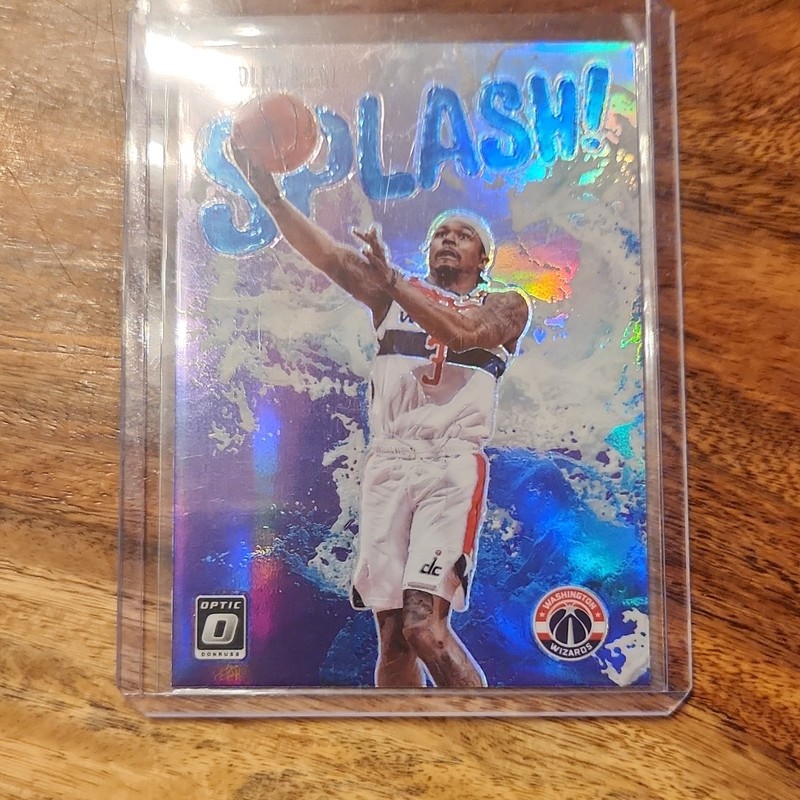 Panini 2021-22 Donruss Optic Splash! Prizm Bradley Beal #10 Wizards NBA