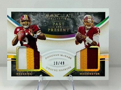 2020 Immaculate Collection Past and Present Materials McNabb & Haskins PP2 /49