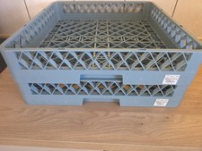 Vogue Commercial Kitchen Dishwasher  Open  Tray Cutlery Cup Glass 500x500mm X 2