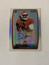 2013 Bowman Football Rookie Chrome Refractor Autographs Guide 87