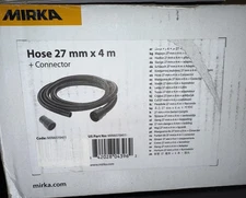 MIRKA Hose Antistatic Ø 27mm X 4m for 915, 1025 And 1230 MIN6519411