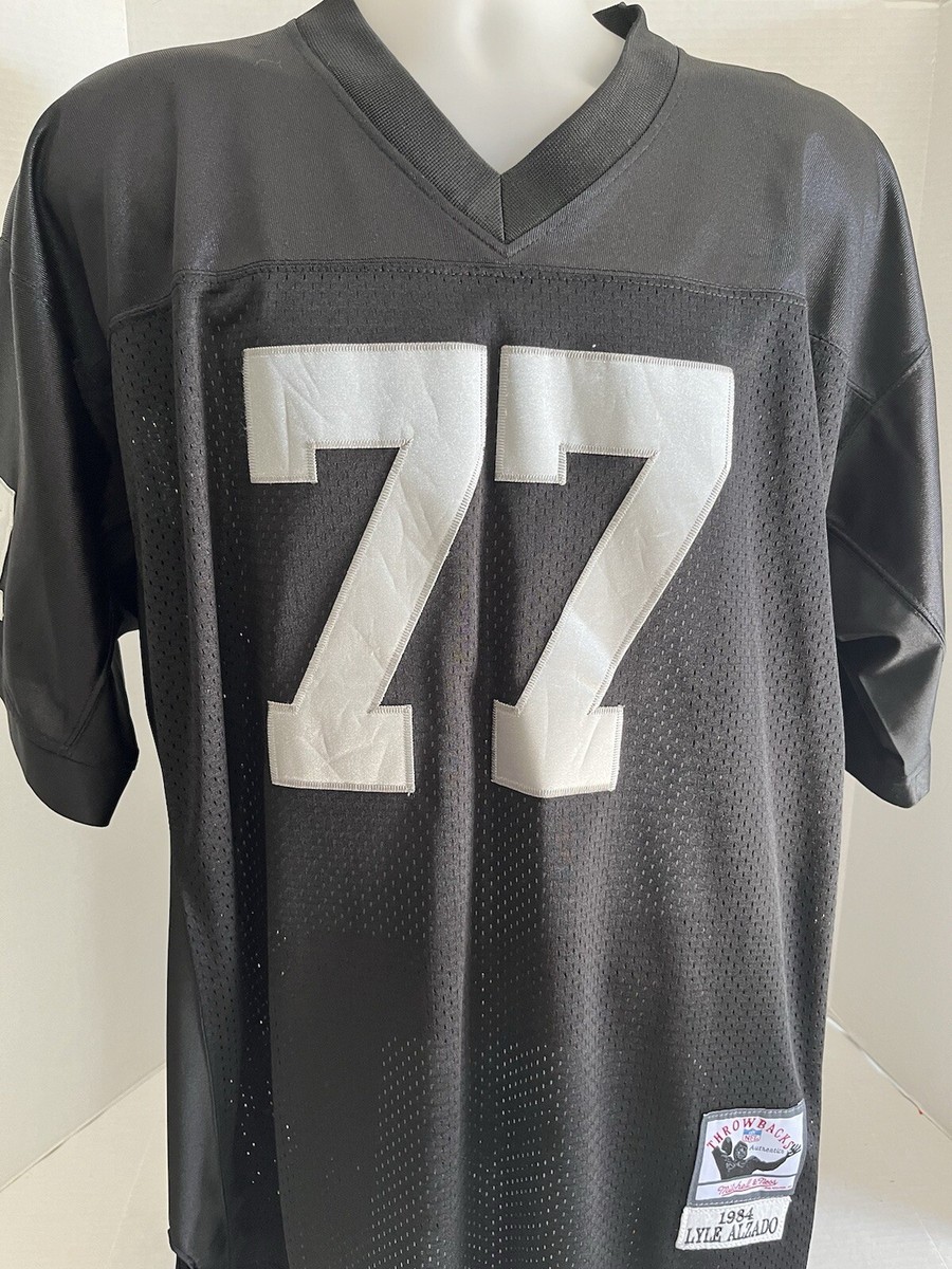 レイダース　ユニフォーム Lyle Alzado Mitchell & Ness 1984 Oakland Raiders Throwback