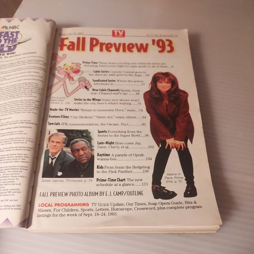 1993 September 1824, TV Guide Magazine, Special Issue Fall Preview eBay