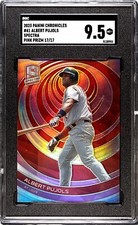2023 Panini Chronicles #41 Albert Pujols Spectra SGC 9.5 Pink Prizm /17 (17/17)