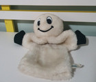 Vtg TREASURE MASTERS Plush SNUGGLE-UPS Halloween GHOST Puppet