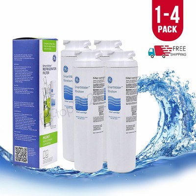 GE MSWF SmartWater Refrigerator Internal Water Filter Cartridge, 1-4PACK USA