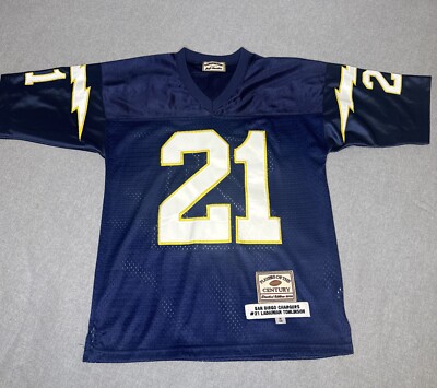 LaDainian Tomlinson San Diego Chargers Players Of The Century Jersey #21 Sz 48 M