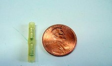 50 Count Amp Tyco 323944 Butt Splices  for 24-26 Awg PDIG Yellow Free S&H (a)