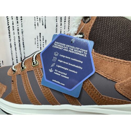 K-Swiss Nuevo con Etiquetas Entrenador Vista Para Hombre Medio Invierno Forrado Sherpa Talla 8 Caminata Aire Libre Gorp - Imagen 12 de 13