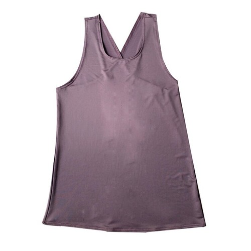 Lindas camisetas sin mangas de yoga fluidas para gimnasio atléticas con espalda abierta para mujer - Imagen 11 de 27