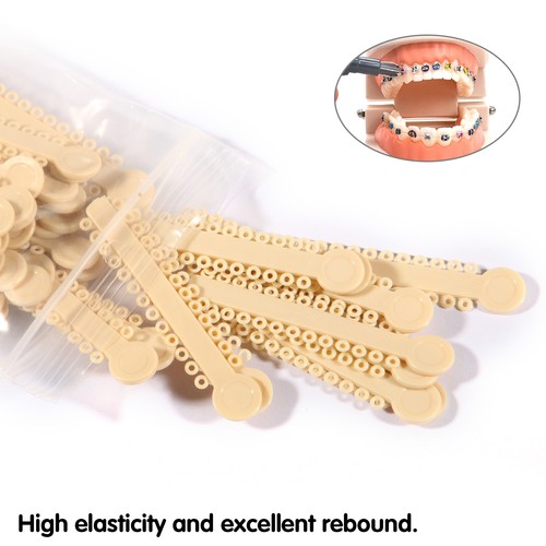 1 Bag Dental Orthodontic Ligature Ties Elastic Rubber Bands 47 Colors 1040Pcs ns - Picture 279 of 410