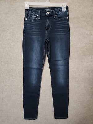 Lucky Brand Ava Skinny Jeans Womens 27 Blue Dark Wash Stretch