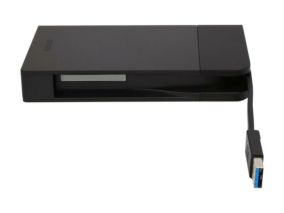 BUFFALO 2TB MiniStation Extreme NFC Portable Hard Drive USB 3.0 Micro-B HDD M... - Image 4 of 4