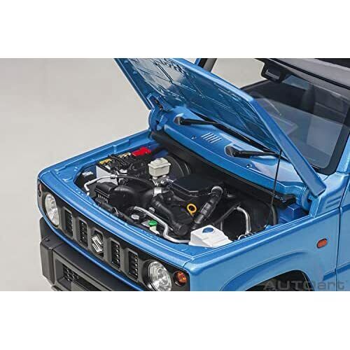 AUTOart 1/18 SUZUKI Jimny (JB64) Blue Metallic Black Roof AUTOart 1/18 SUZUKI Jimny (JB64) Blue Metallic Black Roof