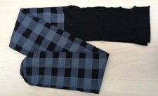 Plaid Square Checkered Patterned Autumn Winter Opaque Tights One Size 150D