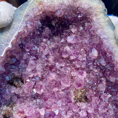 79,3 Pfund natürliche Amethyst Geode Quarz Kristall Cluster Kathedrale Energie Heilung - Bild 2 von 17