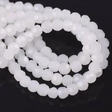 3mm 4mm 6mm 8mm Round 32 Facets Crystal Glass Loose Crafts Beads Wholesale Lot