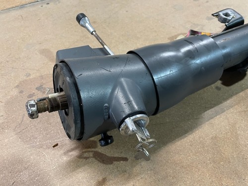 Jeep Cherokee XJ 1984-1995 columna de dirección inclinable automática con llave gris (A) - Imagen 2 de 4