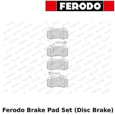 Ferodo Brake Pad Set - Front - fits Alfa Romeo 4C Coupe (960_), Spider, MiTo