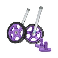 8" Off-Road Walker Wheel Kits with FREE FlexFit Universal Ski Glides Purple 