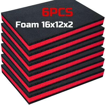 ONREVA Tool Box Foam Inserts for Cases Polyethylene Foam Sheets Toolbox Foam Organizer