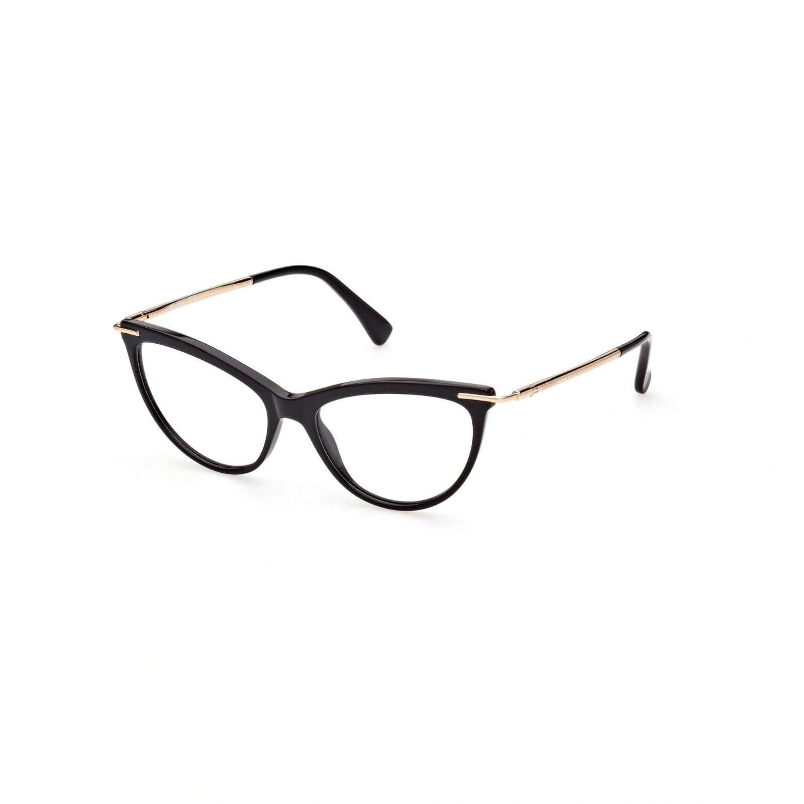 Max Mara MM5049 001 Черная пластиковая оправа для оптических очков Cat Eye 53-16-135 24690₽