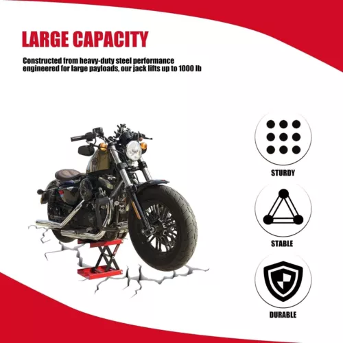 500 kg Motorradheber Motorradhebebühne Montagebock Motorrad Heber Hebebühne DHL - Bild 7 von 12