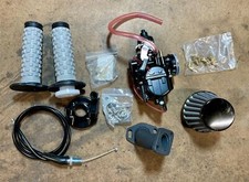 VM22 Black Carburetor Intake Air Filter For Predator 212cc 196cc KT196 Go Kart