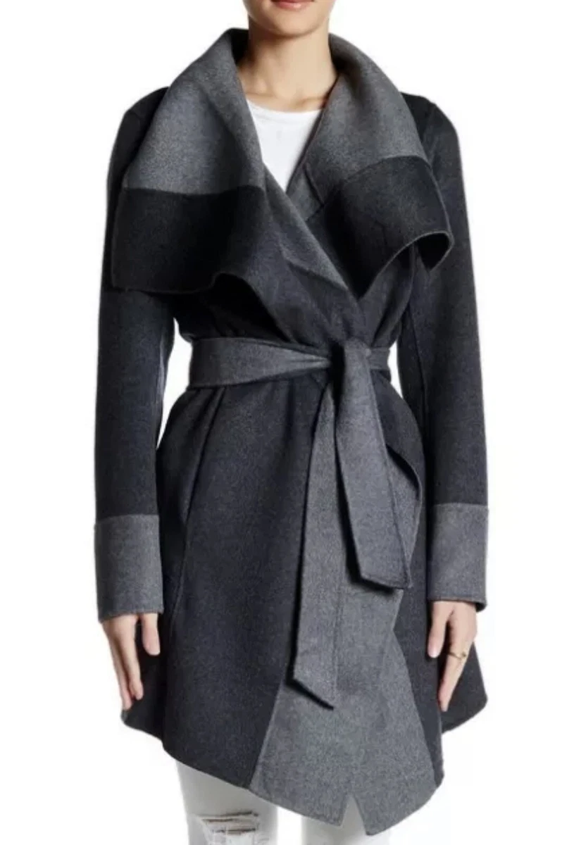 Diane von furstenberg wrap best sale coat