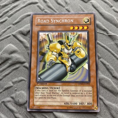 ROAD SYNCHRON MONSTER 1ST EDITION DP09-EN002 RARE YUGIOH   NM