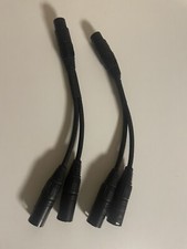 XLR  Y Anschlusskabel 1 Paar Stereo