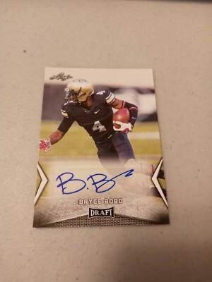 BRYCE BOBO 2018 LEAF DRAFT AUTO AUTOGRAPH 