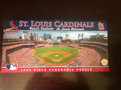 St. Louis Cardinals MLB Busch Stadium 1000 Piece Panoramic Puzzle NEW in box | eBay