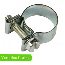 Mini Hose Clamps Stainless Steel Clips for Air Fuel Water Coolant Breather & PCV