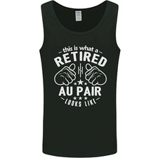 This Is What a Retired Au Pair Looks Like Mens Vest Tank Top
