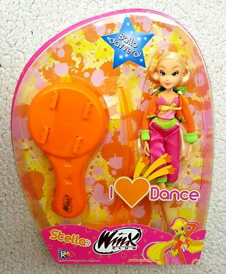 RARE WINX CLUB DOLL: STELLA, I LOVE DANCE. I REALLY DANCE! BRAND NEW, OLD STOCK!