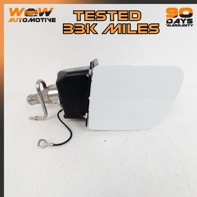 05-13 CHEVROLET CORVETTE C6 FUEL DOOR LID GAS TANK COVER LOCK ACTUATOR WHITE OEM