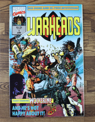 1992 Marvel WarHeads #1 VF