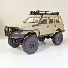 RC 1/16 Truck TOYOTA LAND CRUISER 80 LX450 4X4 RC Rock Crawler *RTR* -TAN-