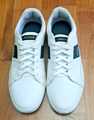 LACOSTE shoes men's sneaker SZ EU 43 US 10 UK