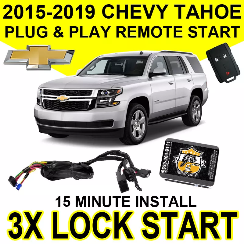 2015 tahoe remote online start