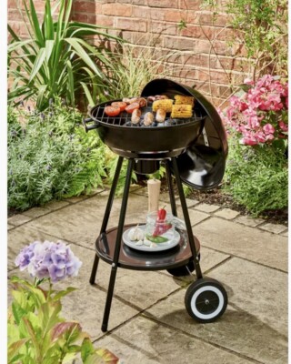 Expert Grill Wasserkocher Holzkohlegrill Kochen Sommer Outdoor Garten Party Neu in OVP