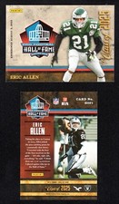 Eric Allen Panini HOF Class of 2025 Hall of Fame Card Philadelphia Eagles