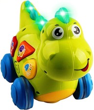   6 Pack Talking dinosaur toy with lights sounds for children birthday gift  