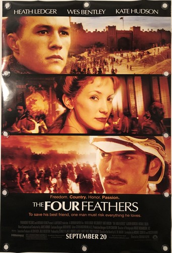 THE FOUR FEATHERS Original One Sheet Movie Poster 2002 - HEATH LEDGER