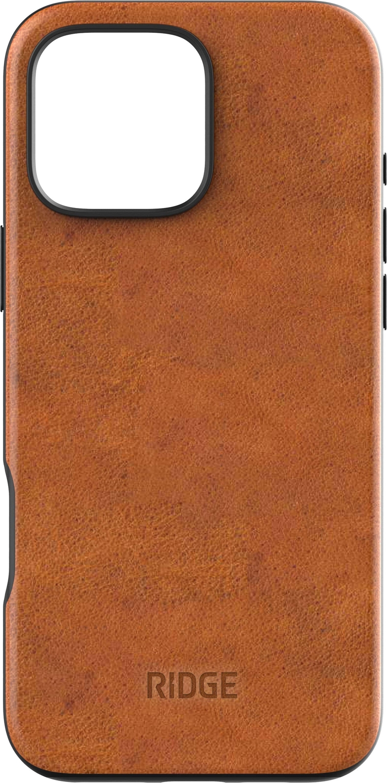 The Ridge Wallet - Tobacco Brown Leather Case with MagSafe for Apple iPhone 1...