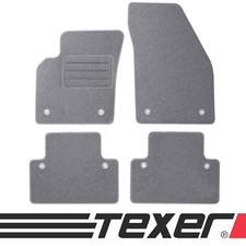 Fussmatten für Volvo S40 II Bj. 2004-2012 Fußmatten Autoteppiche TOP-GRAU