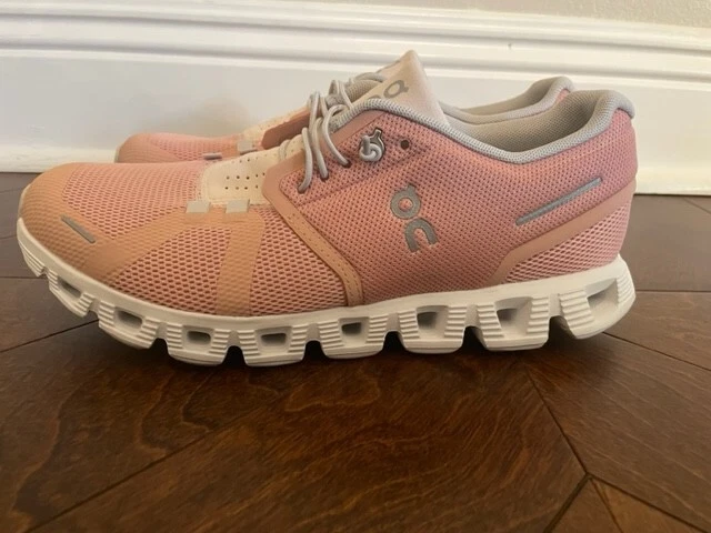 On Women s Cloud 5 Rose Shell Pink Running Shoes