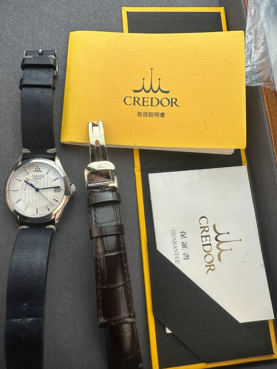 2003 Seiko Credor GBLH999 Men's Spring Drive Manual Watch