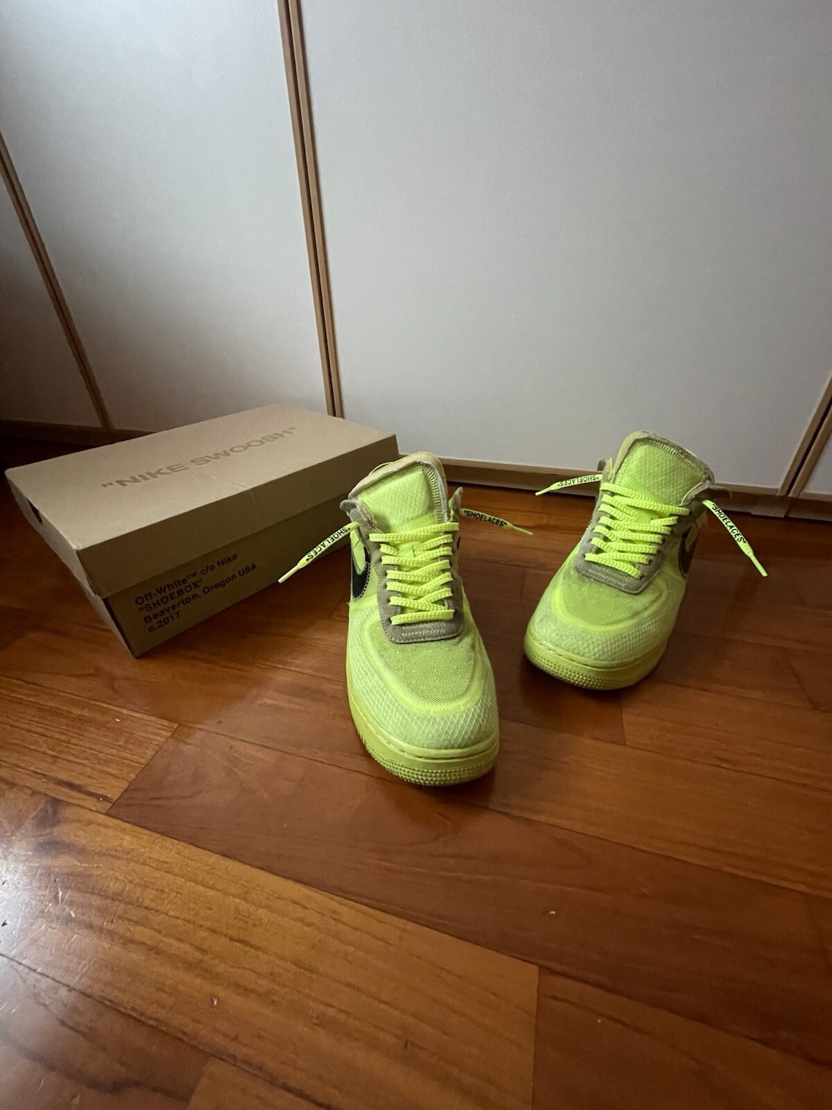 OFF WHITE X NIKE Scarpe Nike x Off White AF1 Volt